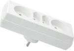 BLOW Stecher cu 4 Prize fara Impamantare, Blow, Culoare Alb