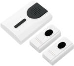 Prolech Sonerie Wireless DP-12 PROLECH 17-101, cu doua transmitatoare, Alba (17-101)