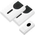 Prolech Sonerie Wireless DP-21 PROLECH 17-102, cu doua receptoare, Alba (17-102)