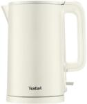Tefal Fierbator de apa Tefal Thermo Protect KO140AE0, 1.5 L, 1500 W, Baza rotativa 360 (Bej) (KO140AE0) Fierbator