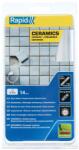 RAPID Batoane silicon Rapid pentru ceramica poroasa, albe, O12 190 mm, baza EVA, 14 bucati 5001414 (5001414)