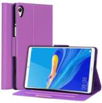 Gigapack Huawei MediaPad M6 8.4 WIFI / MediaPad M6 8.4 LTE GIGAPACK Husă tip FLIP cu aspect de piele, model carbon, LILA (GP-90622)