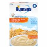 Humana Cereale cu lapte, cu 5 cereale si biscuiti, 200 gr, Humana
