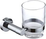 Omnires Modern Project cană pentru spălat dinți transparent-crom MP60320CR (MP60320CR)