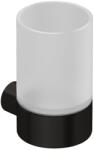 Kludi Vela R pahar pentru periuta de dinti negru 58975N2 (58975N2)