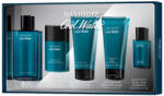 Davidoff Set pentru bărbați Davidoff Cool Water - Apă de toaletă 125 ml + Balsam after shave 75 ml + Gel de duș 75 ml + Deodorant stick 75 ml + Mini Apă de toaletă 15 ml