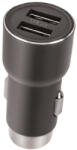  Autós töltő, Szivargyújtós töltő, 5V / 3.1A, 2 x USB aljzat, Forever, szürke, CC-04 - prodots