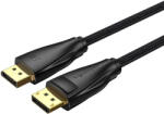 Vention Displayport/M -> Displayport/M (8K, optikai, fekete), 1, 5m, kábel (HCBBG) - prodots
