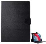 Mercury AV IPAD Air 11 (2026) / Air 11 (2025) MERCURY Goospery Fancy tok álló, bőr hatású FLIP, textil minta, FEKETE GP-84153 (GP-84153)