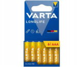 VARTA Longlife AAA alkáli elem 1.5V - 6 db (4008496071449)