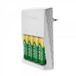 VARTA Plug Charger 57657 akkumulátor töltő + 4 db AA 2100mAh Ni-MH akkumulátor (4008496054602)