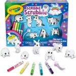 Crayola Scribble Scrubbie: Animăluțe lavabile - Figurine cu unicorni (74 0004)