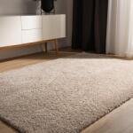 benuta Sohari Basic hosszú szálú szőnyeg, 80x150 cm, bézs, mosható, alulról fűthető padlóhoz, nappali, hálószoba, előszoba vagy étkező