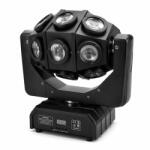  180W Moving Head Színpadi Lámpa 18 LED RGBW DMX512 Beam Fény Stroboszkóp Dimmer Hang Vezérelt DJ Disco Party Esküvő KTV Bár Használatra