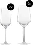 Zwiesel Glas Set de pahare de vin DATE NIGHT PURE, 4 buc Pahar
