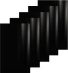 PD Media Bútor furnér öntapadós fekete matt 61x500cm Pvc fólia bútorra 5mb (OKL-120-C-61-1-S-M)
