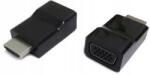 Cablexpert Kábelredukció HDMI-VGA-hoz, Mf, fekete (A-HDMI-VGA-001)