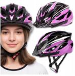 Ercole Országúti Mtb kerékpáros bukósisak napellenzővel tinédzsereknek Állítható 54-62 cm (Kask na rower dziecięcy lekki szosowy R97nbp)