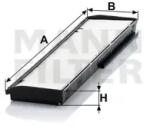 Mann Filter Fülkeszűrő CU 3822-2