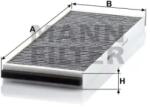 Mann Filter Fülkeszűrő CUK 3955
