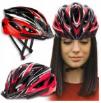 Ercole Női Kerékpáros Sisak Kerékpárhoz, Görkorcsolyához, Rollerhez, Deszkához, Országúti és Mtb, Állítható (Kask rowerowy damski lekki regulowany R97-DCC)