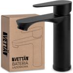 VETTA Álló csaptelep Vettä Mosdó csaptelep Mosogató csaptelep Fekete Alacsony (VETTA-075)