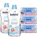 Bobini Baby Folyadék mosáshoz és öblítéshez 3, 6L 3 db törlőkendő gyerekeknek (5900931046885)