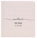 100 Esküvői fotóalbum ajándék az ifjú párnak esküvői ajándék évforduló 30 kártya (Personalizowany album)