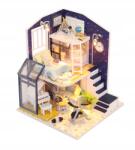 Habarri 3D puzzle házikó Led lámpával, gyermekeknek (M041)