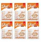 Cheat Meal Nutrition Konjac rizs 6x400g Shirataki Tészta Gluténmentes Keto Alacsony széntartalmú
