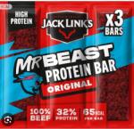 Jack Links Szárított marhahús Jack Link's 3-Pack Protein Bar Original 3 x 22, 5 g