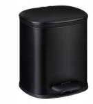 Relaxdays Fürdőszobai Szemeteskosár 5L Dupla Softclose Fém (10050079)