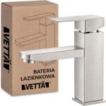 VETTÄ Álló mosdó csaptelep Mosdó csaptelep Króm matt alacsony (VETTA-012)