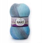 Nako Fonal Nako Mohair Delicate Colorflow 100g/500m mohair színes gyapjú 28084 (MOHAIR DELICATE COLORFLOW 28084)