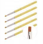 Aba group Arany zselés ecset No. 6 Gold Gel Brush #6 5 db