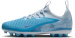 Nike Phantom 6 Low Academy AG Erling Haaland műfüves focicipő, gyerekméret, kék (IH1794-401)