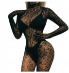 UniGirl Bodystocking UniGirl Bo121 univerzális, fekete