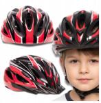 Ercole Gyerek kerékpáros bukósisak Görkorcsolya Országúti kerékpár Mtb 48-54 cm Állítható (Kask na rower dziecięcy lekki szosowy R97dbr)