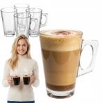 Glimmerstone Kávés poharak Latte Macchiato Tea Cappuccino 255ml 4 db-os szett (5905261459381 )