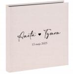  Esküvői fotóalbum Ifjú pár emlékére Esküvő évforduló 30 kártya (Personalizowany album)