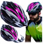 Ercole Kerékpáros bukósisak Állítható napellenzővel 54-62 cm országúti kerékpárhoz Mtb görkorcsolya (Kask na rower szosowy miejski z daszkiem R15P)