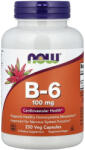 NOW Vitamina B-6 (Piridoxina), 100mg, Now Foods, 250 capsule