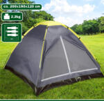 CAMP ACTIVE Sátor 3 személyes 200x180x120 cm szürke - Camp Active (208300060)