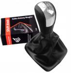 ST PARTS Sebességváltó Gomb Skoda Octavia 2 Króm Bőr 6 sebességes