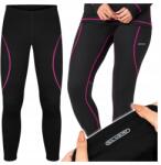 Ercole Rózsaszín Női Termoaktív Fehérnemű Termikus Nadrág Leggings Nadrág M L (Termoaktywne Legginsy Damskie Spodnie F07-ML)