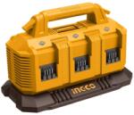 INGCO FCLI2064 6 soros szekvenciális akkumulátor töltő 4, 0 A 20 V (FCLI2064)