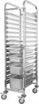 Technica Szállítókocsi 16XGN 1/1 Rozsdamentes Acél 38X55X173, 5 CM Technica (810004)
