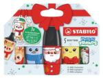 STABILO Szövegkiemelő készlet, 2-5 mm, STABILO Boss Mini Frosty Friends , 5 különböző szín (07/05-32-10) - molnarpapir