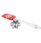 Altom Design Karácsonyi spatula kiszúró formával - hópelyhes (IMO-ALT-02070151069-306001)