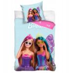 Carbotex Pamut Barbie Mattel 140x200 65x65 Gyermek Licenc Ágyneműhuzat (BARB221030-10-LS)